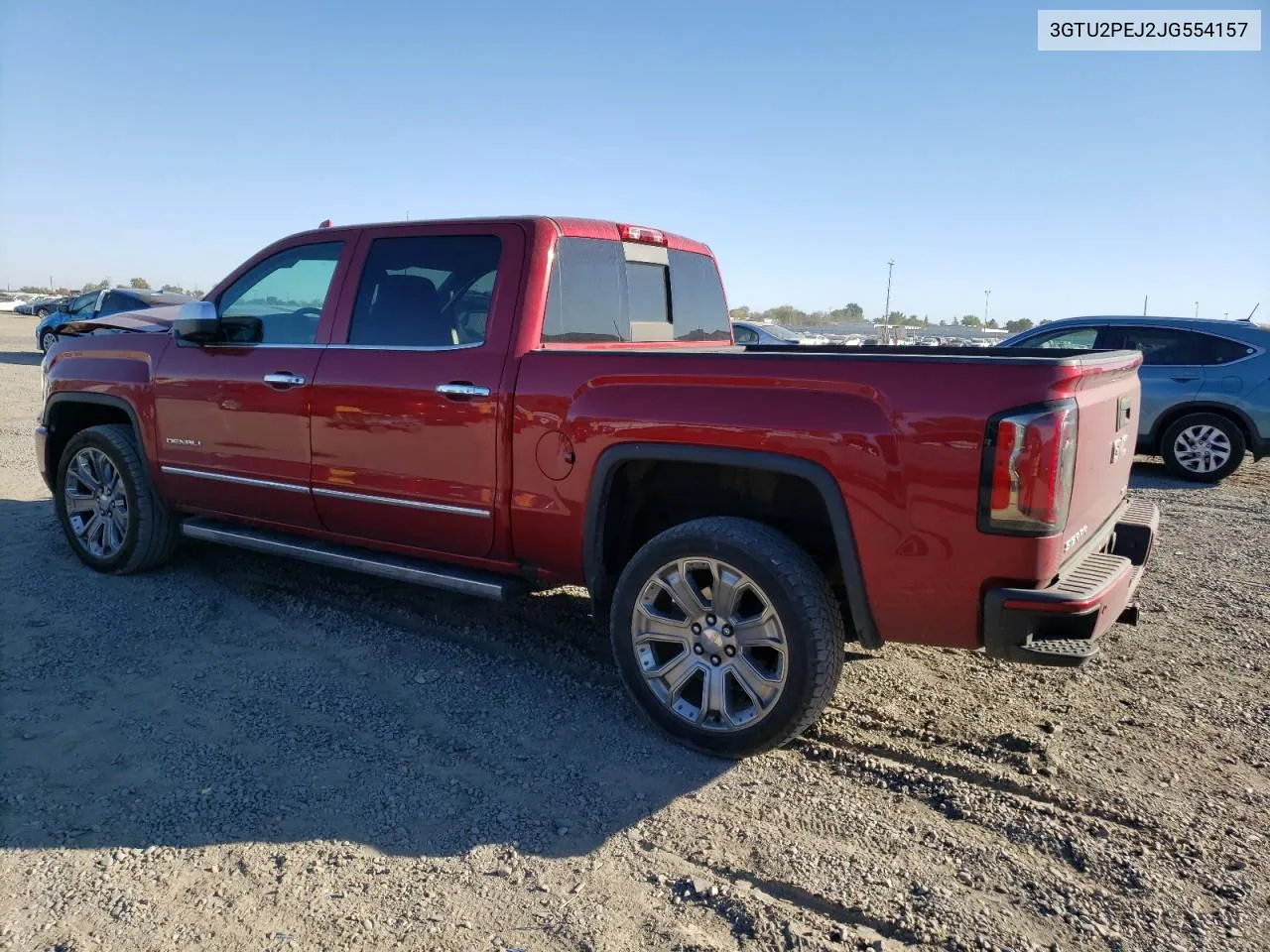 2018 GMC Sierra K1500 Denali VIN: 3GTU2PEJ2JG554157 Lot: 76768514