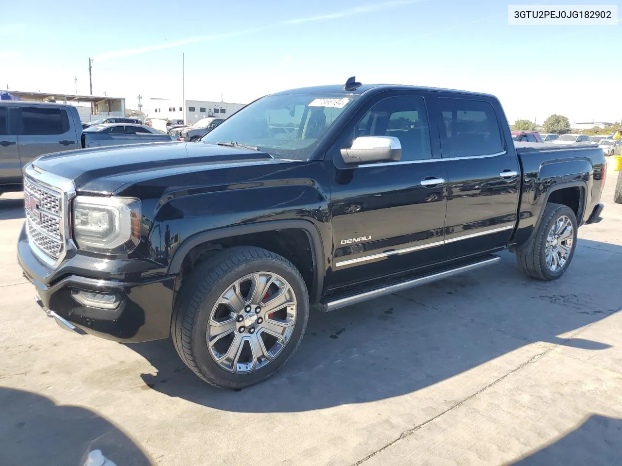 2018 GMC Sierra K1500 Denali VIN: 3GTU2PEJ0JG182902 Lot: 77366194