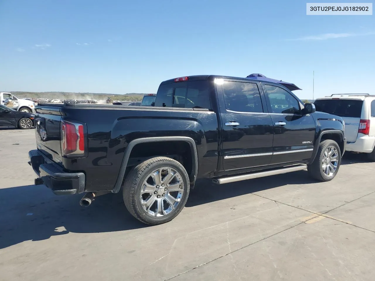 2018 GMC Sierra K1500 Denali VIN: 3GTU2PEJ0JG182902 Lot: 77366194