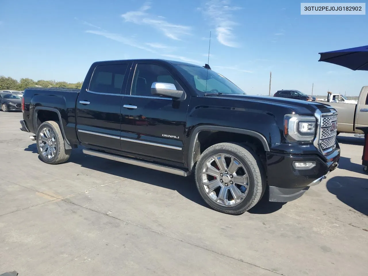 2018 GMC Sierra K1500 Denali VIN: 3GTU2PEJ0JG182902 Lot: 77366194