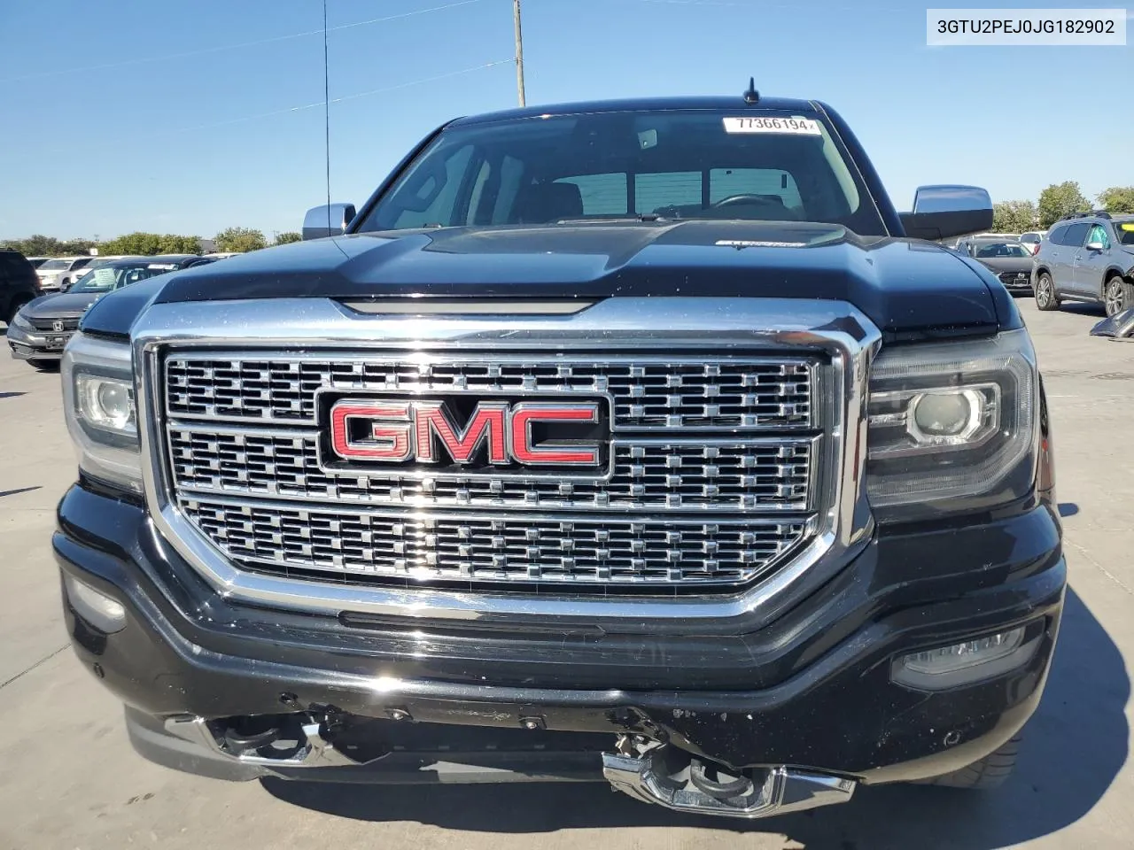 2018 GMC Sierra K1500 Denali VIN: 3GTU2PEJ0JG182902 Lot: 77366194