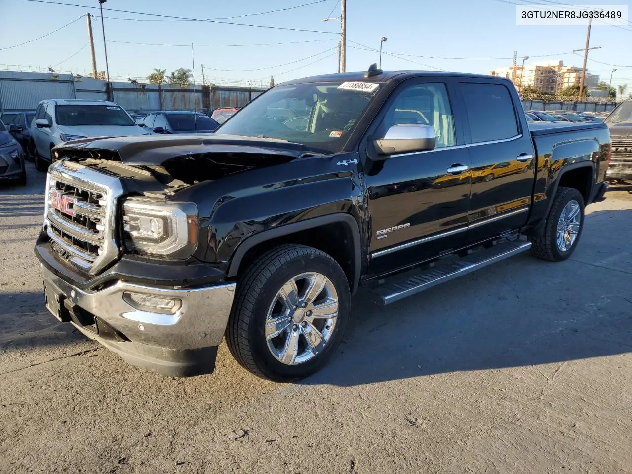 3GTU2NER8JG336489 2018 GMC Sierra K1500 Slt