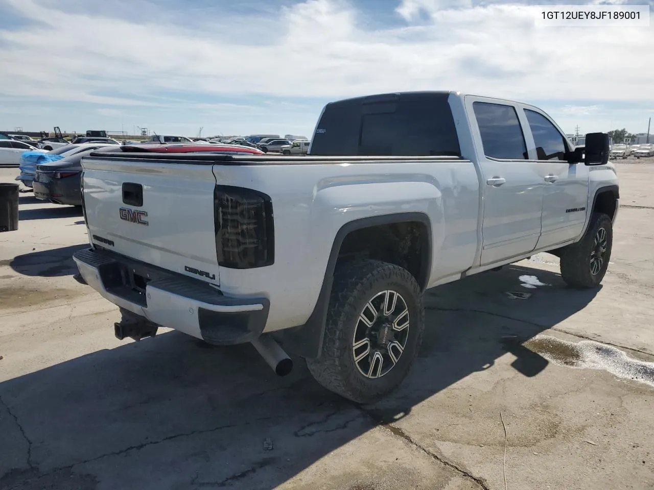 2018 GMC Sierra K2500 Denali VIN: 1GT12UEY8JF189001 Lot: 77606064