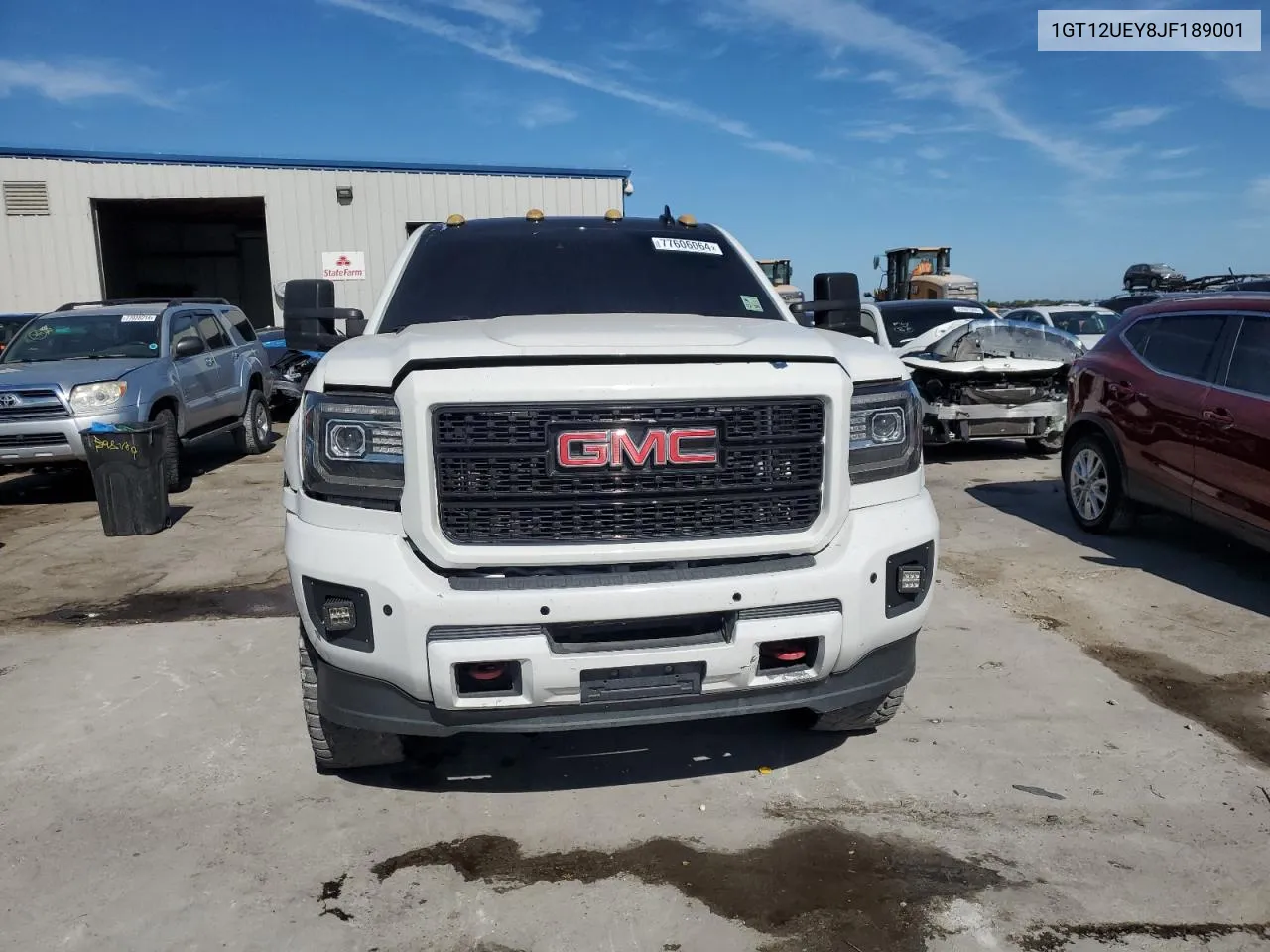 2018 GMC Sierra K2500 Denali VIN: 1GT12UEY8JF189001 Lot: 77606064