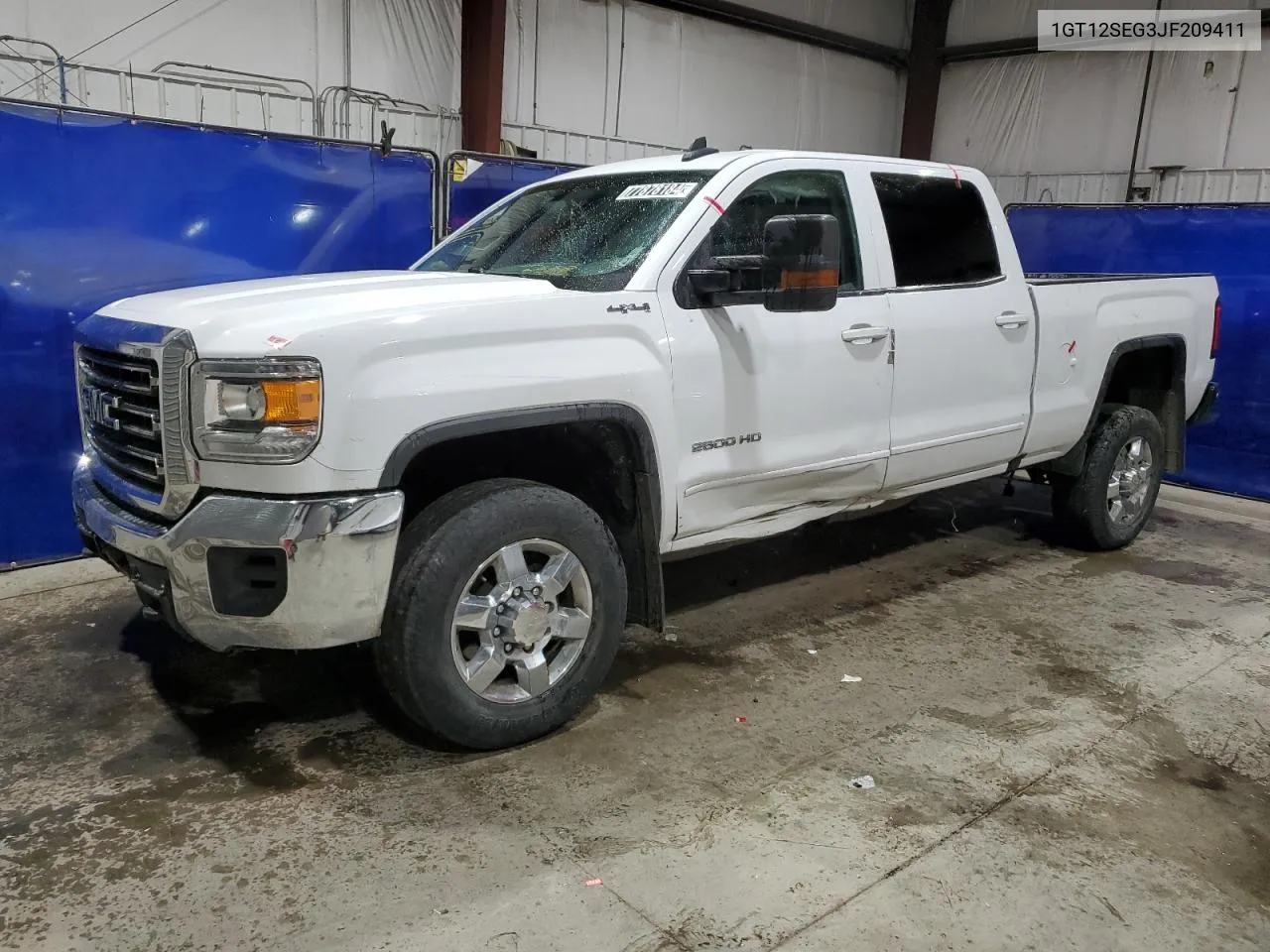 2018 GMC Sierra K2500 Sle VIN: 1GT12SEG3JF209411 Lot: 77878184