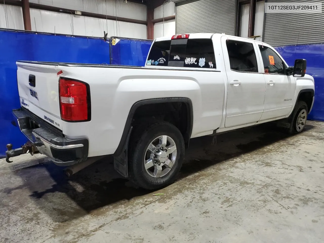 2018 GMC Sierra K2500 Sle VIN: 1GT12SEG3JF209411 Lot: 77878184