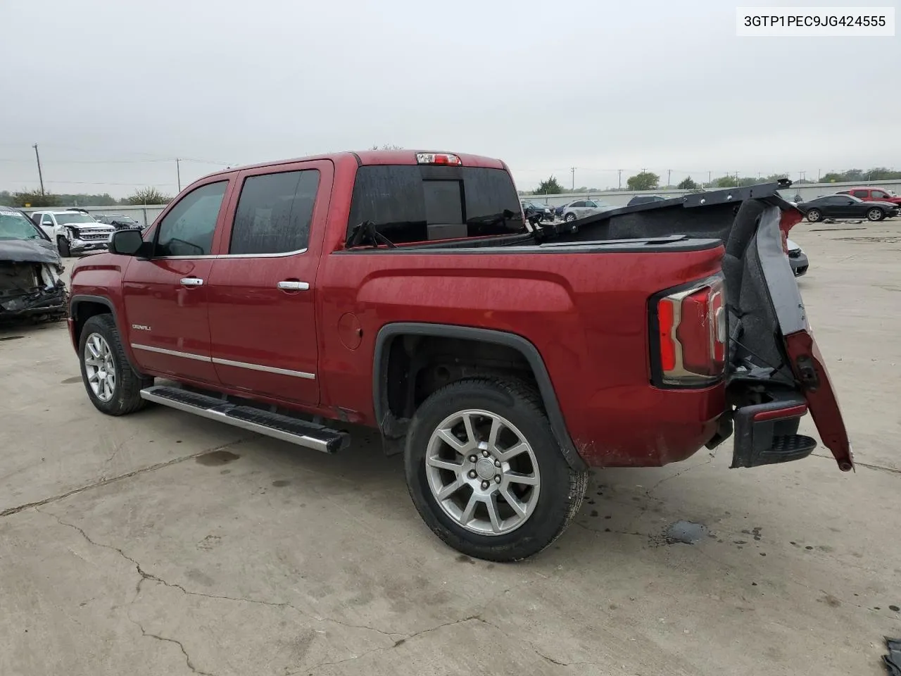 2018 GMC Sierra C1500 Denali VIN: 3GTP1PEC9JG424555 Lot: 78002174