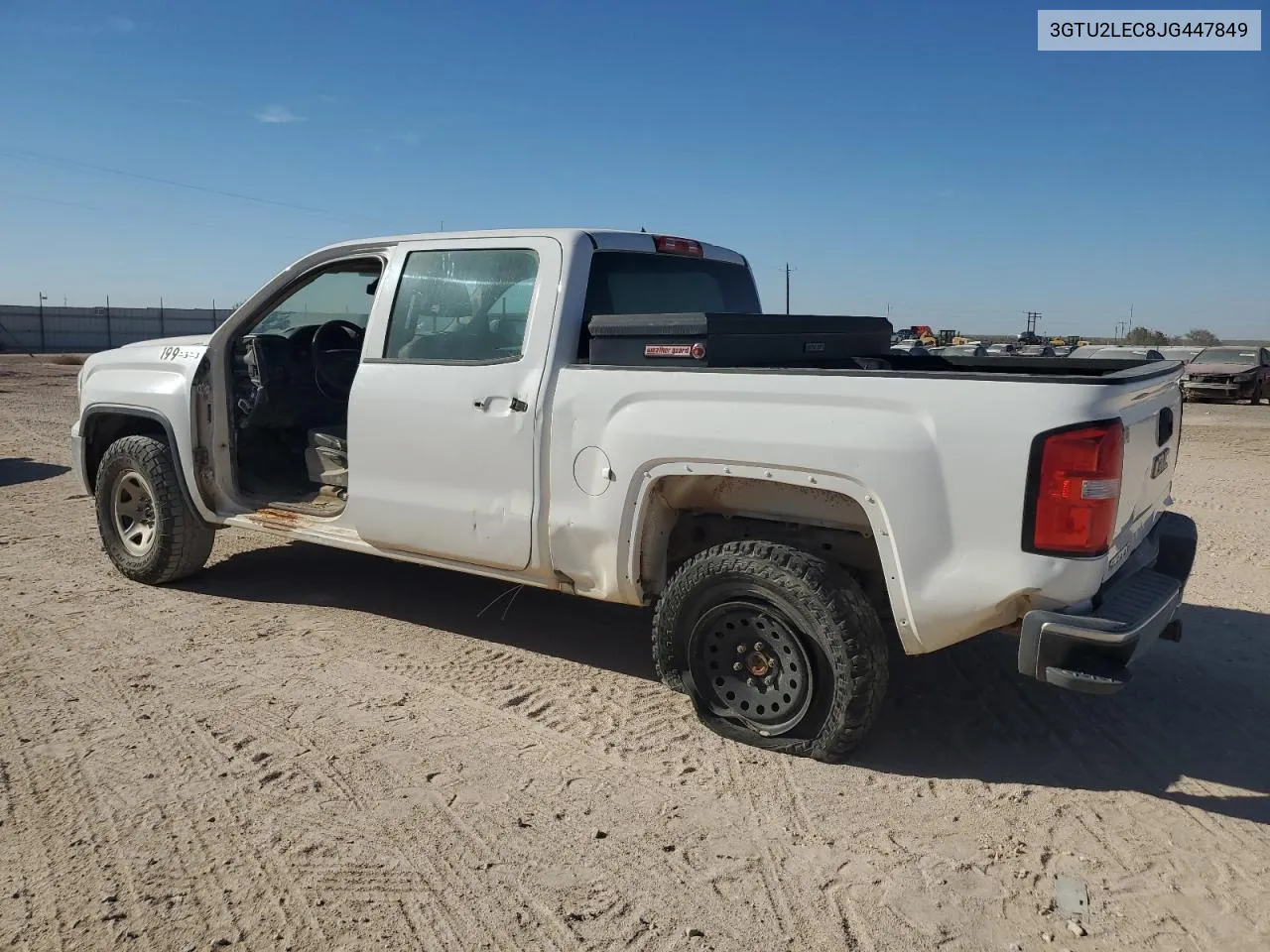 2018 GMC Sierra K1500 VIN: 3GTU2LEC8JG447849 Lot: 78148214