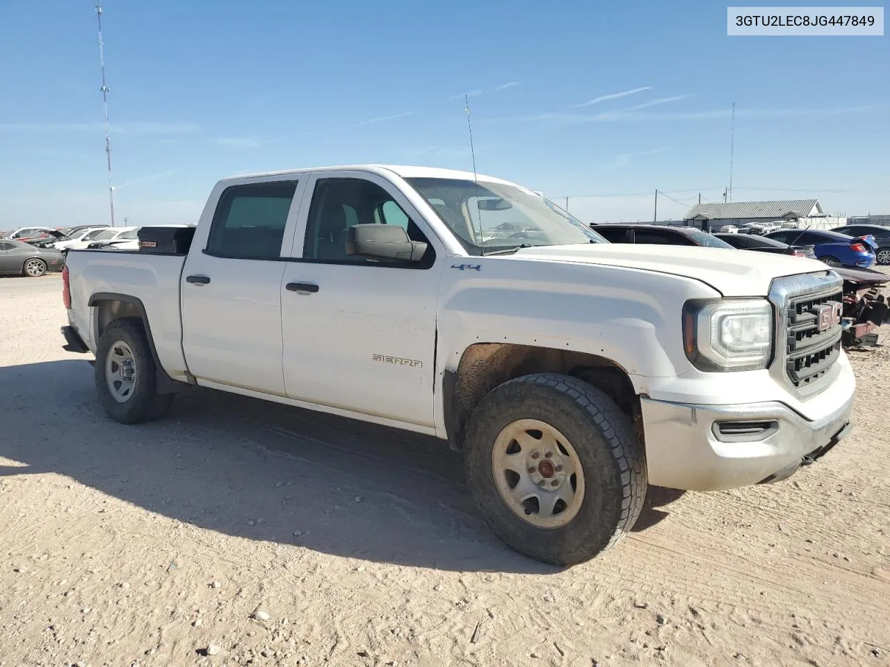 2018 GMC Sierra K1500 VIN: 3GTU2LEC8JG447849 Lot: 78148214