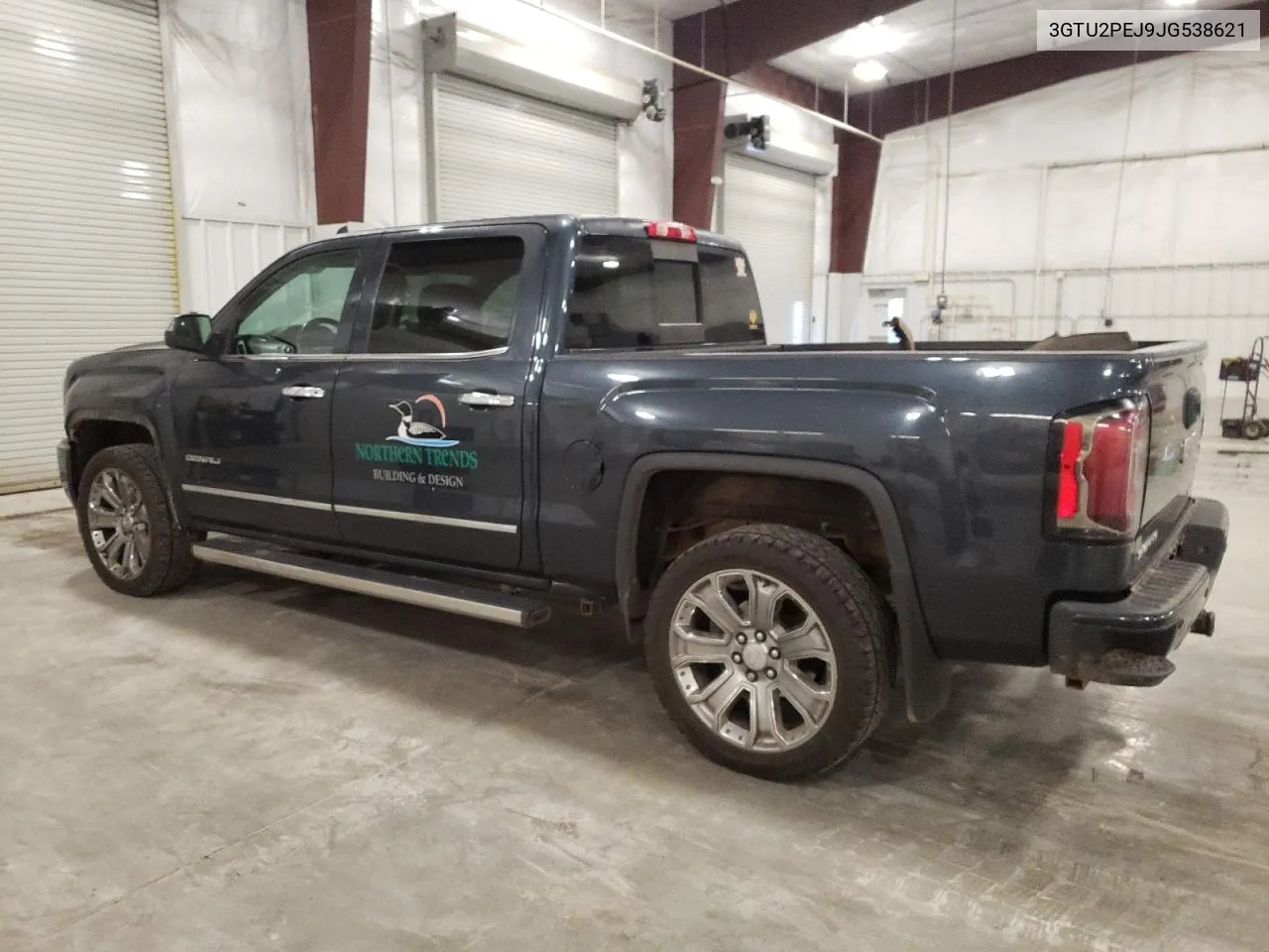 2018 GMC Sierra K1500 Denali VIN: 3GTU2PEJ9JG538621 Lot: 78222734