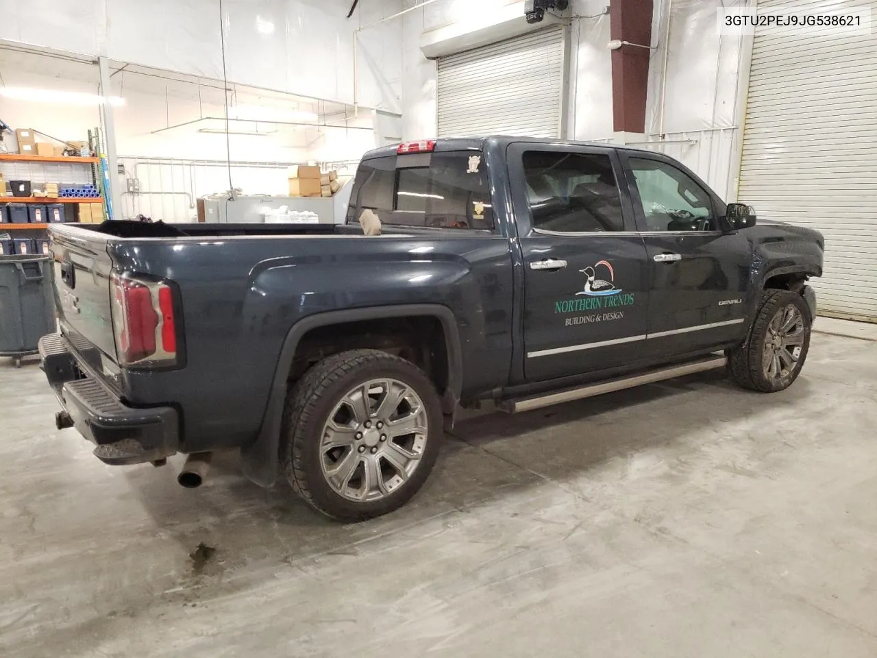 2018 GMC Sierra K1500 Denali VIN: 3GTU2PEJ9JG538621 Lot: 78222734