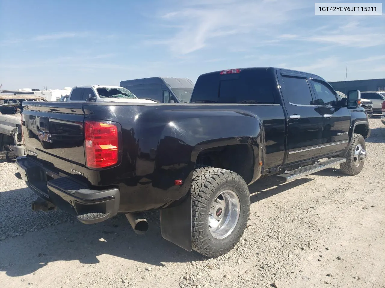 2018 GMC Sierra K3500 Denali VIN: 1GT42YEY6JF115211 Lot: 78333694