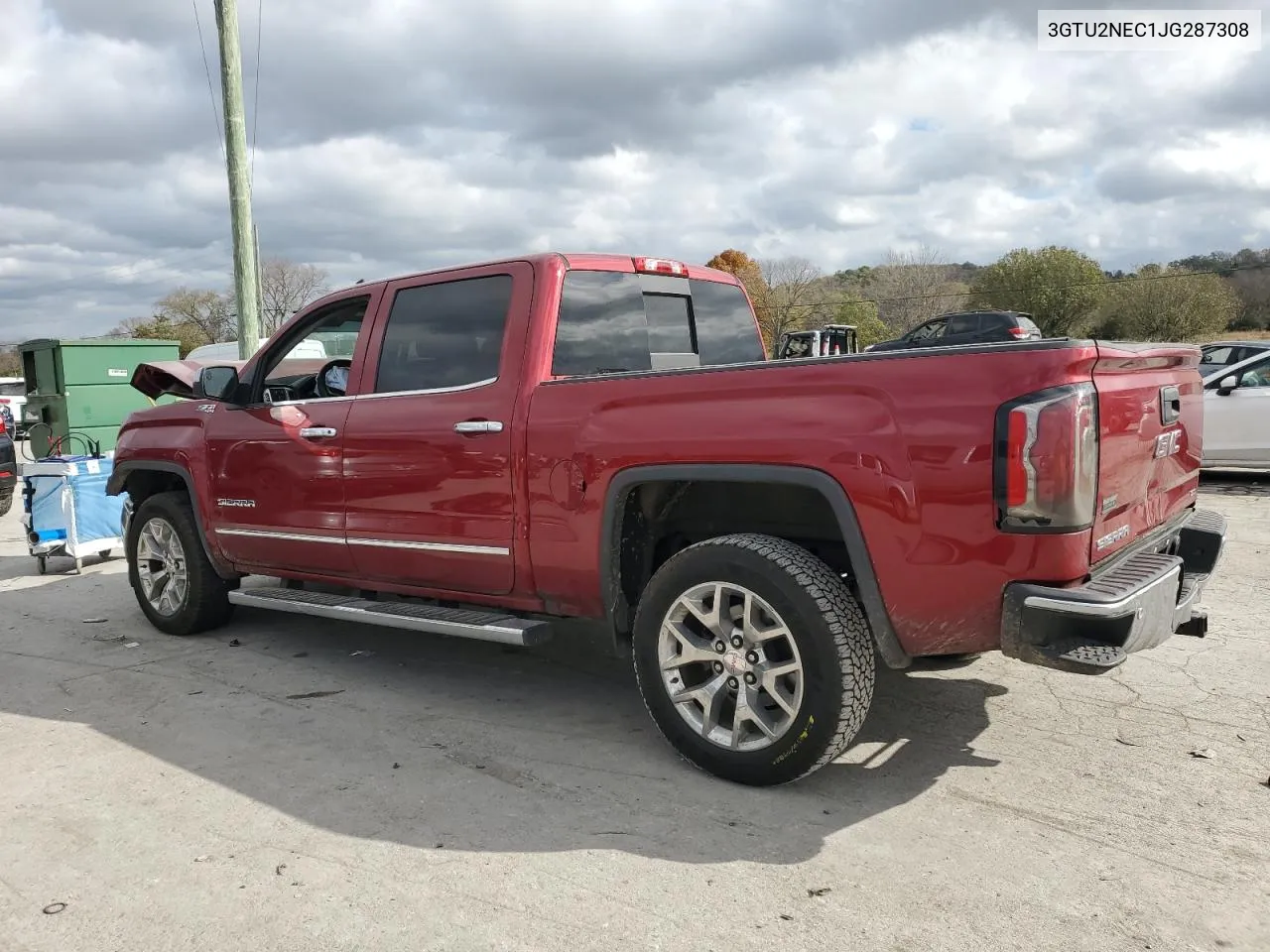 2018 GMC Sierra K1500 Slt VIN: 3GTU2NEC1JG287308 Lot: 78511414