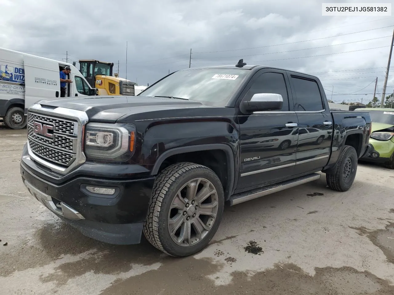 2018 GMC Sierra K1500 Denali VIN: 3GTU2PEJ1JG581382 Lot: 78671074