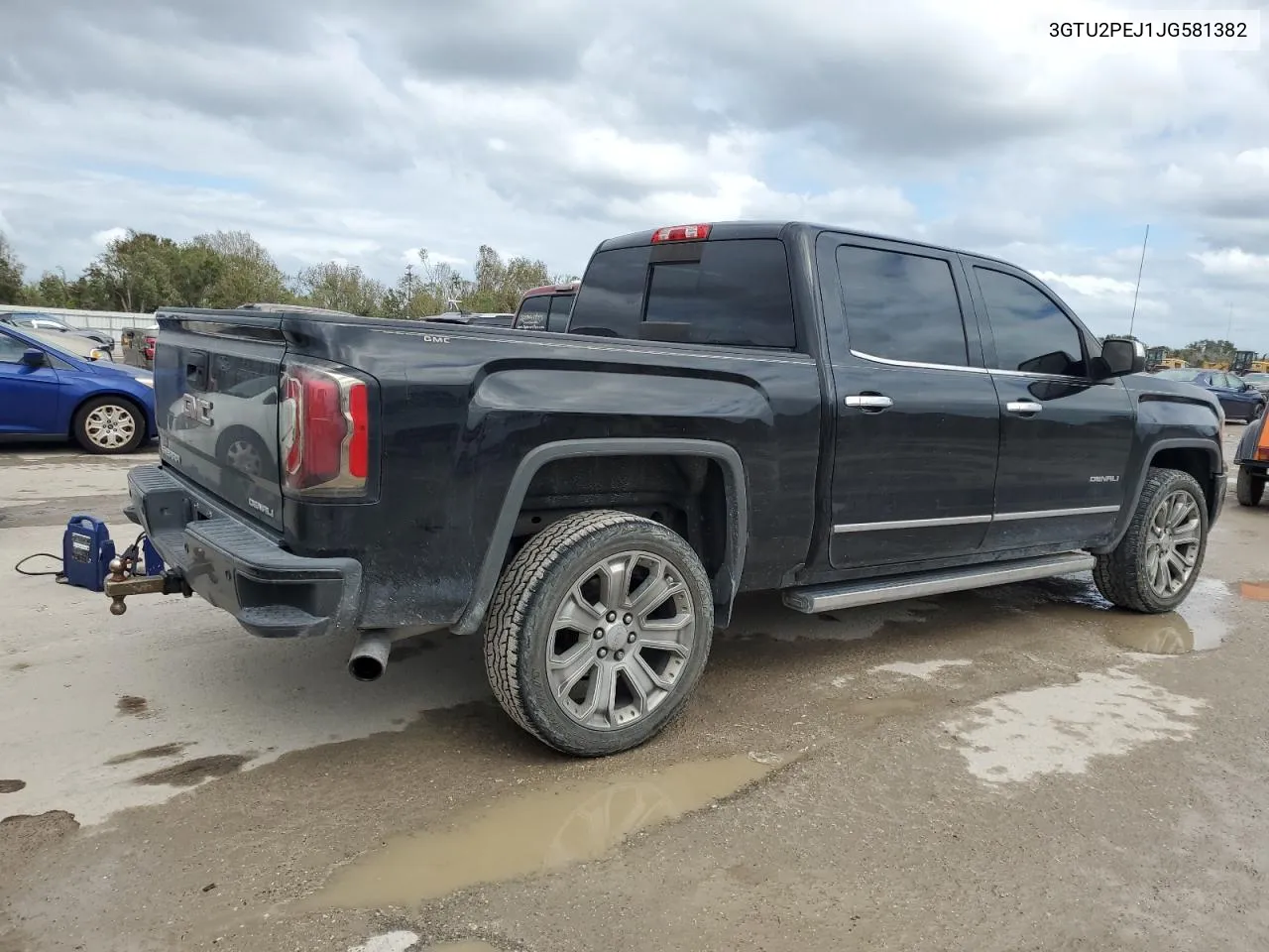 2018 GMC Sierra K1500 Denali VIN: 3GTU2PEJ1JG581382 Lot: 78671074