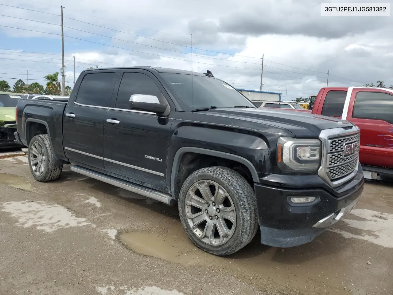 2018 GMC Sierra K1500 Denali VIN: 3GTU2PEJ1JG581382 Lot: 78671074