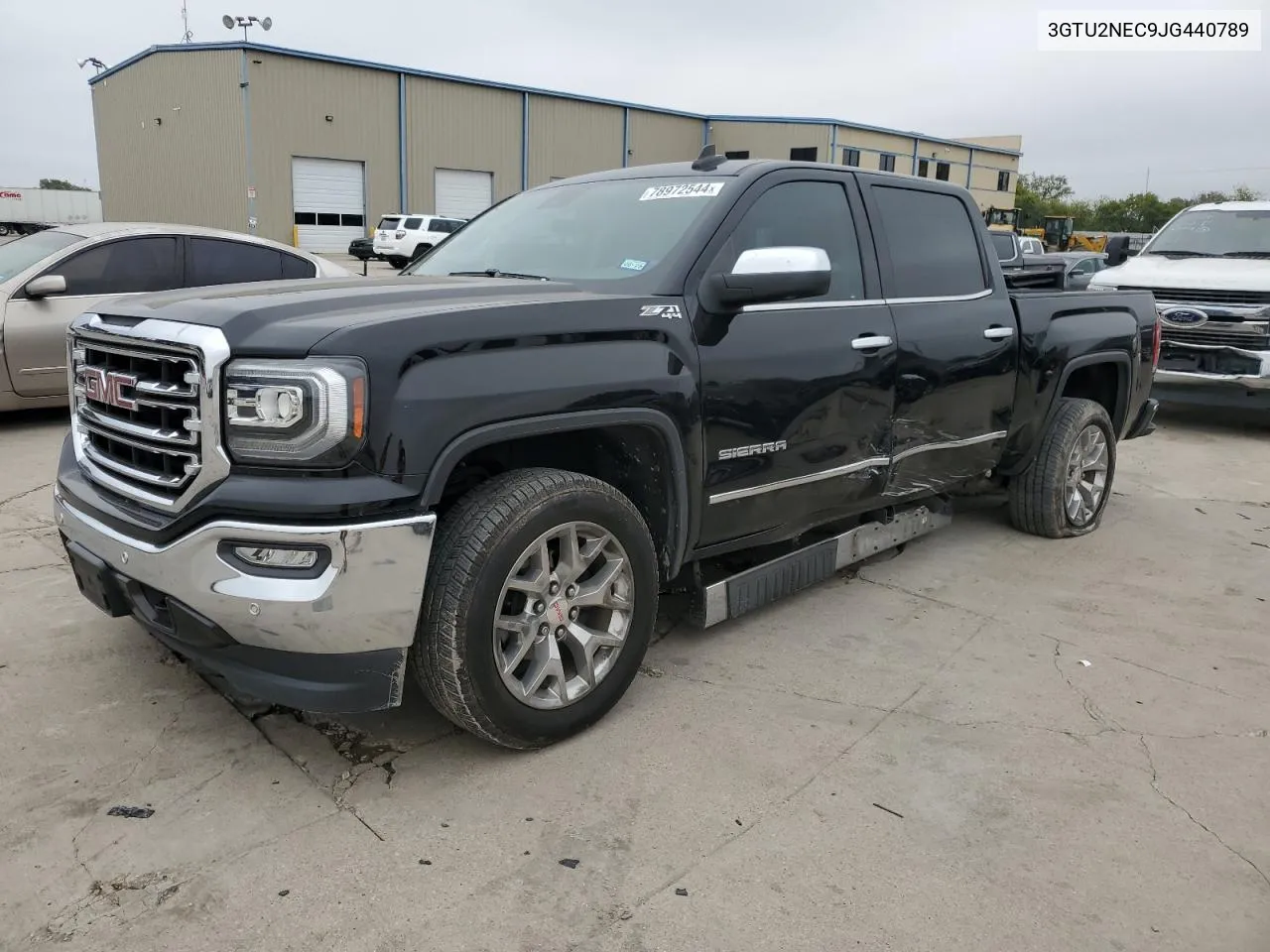 2018 GMC Sierra K1500 Slt VIN: 3GTU2NEC9JG440789 Lot: 78972544