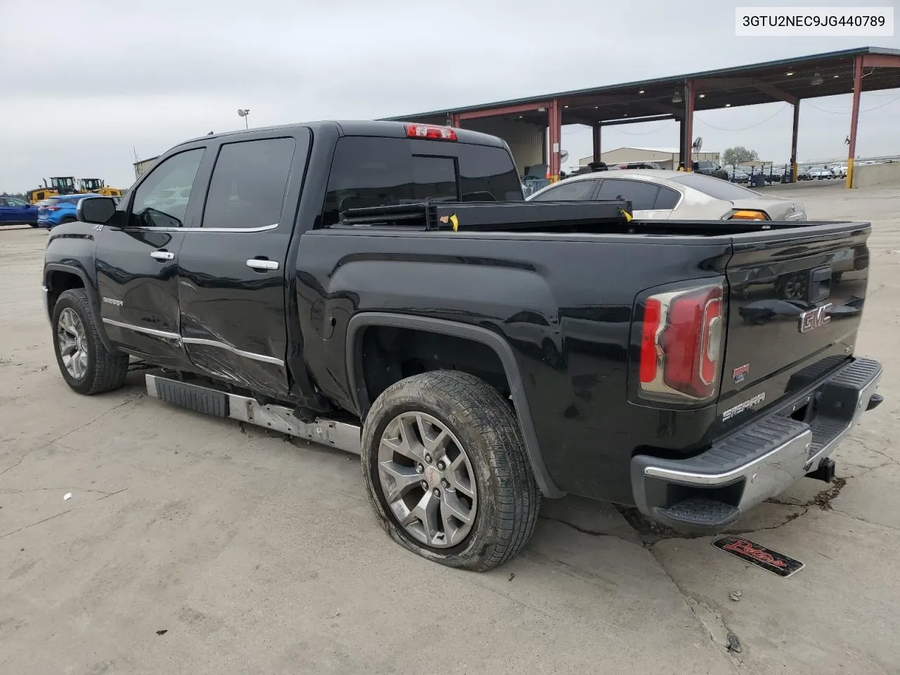 2018 GMC Sierra K1500 Slt VIN: 3GTU2NEC9JG440789 Lot: 78972544