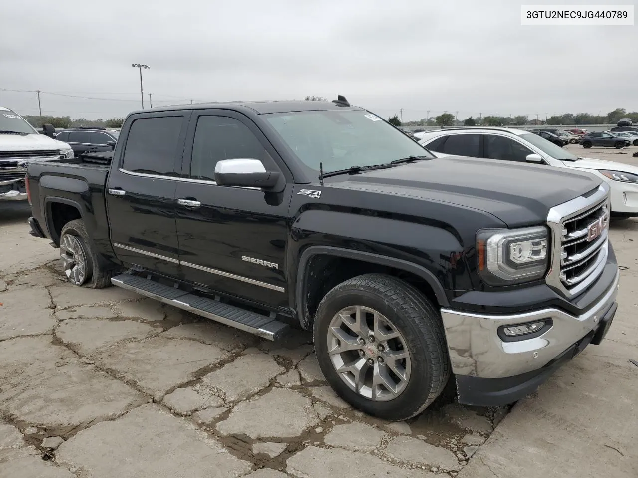 2018 GMC Sierra K1500 Slt VIN: 3GTU2NEC9JG440789 Lot: 78972544