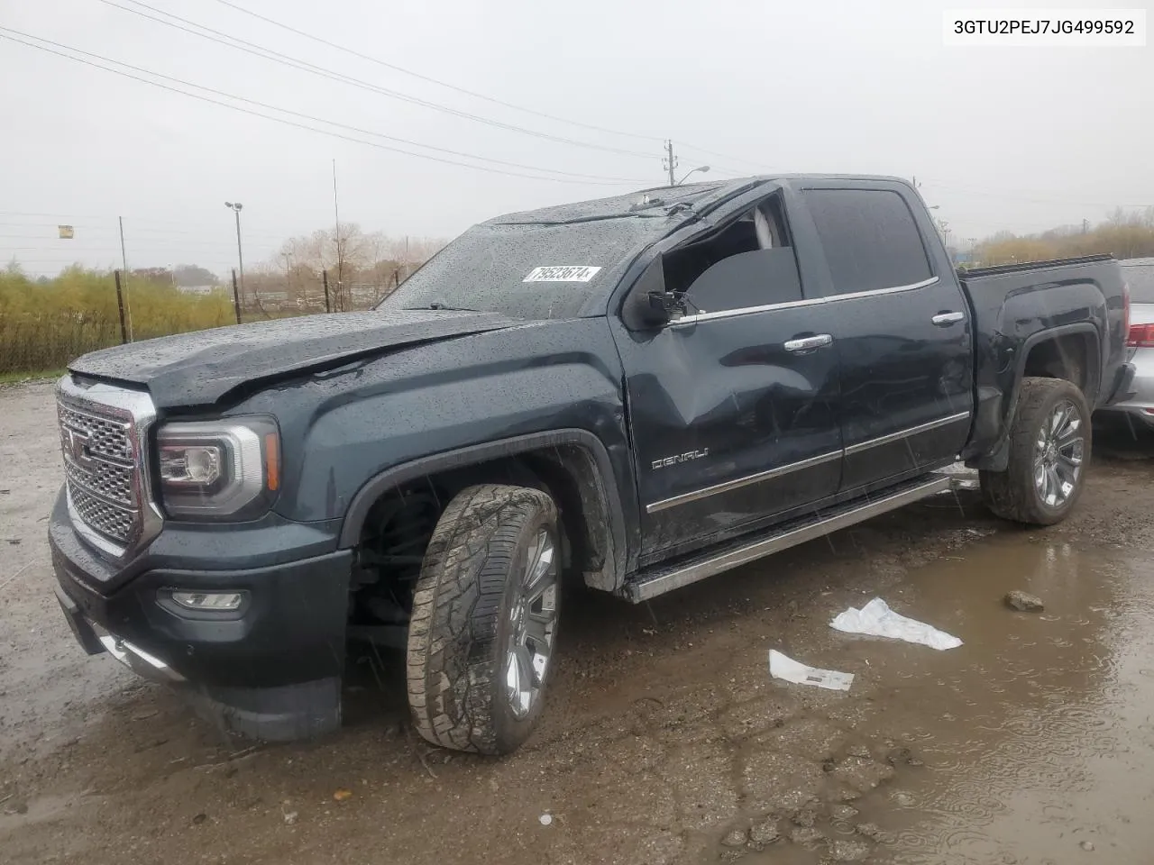 2018 GMC Sierra K1500 Denali VIN: 3GTU2PEJ7JG499592 Lot: 79523674