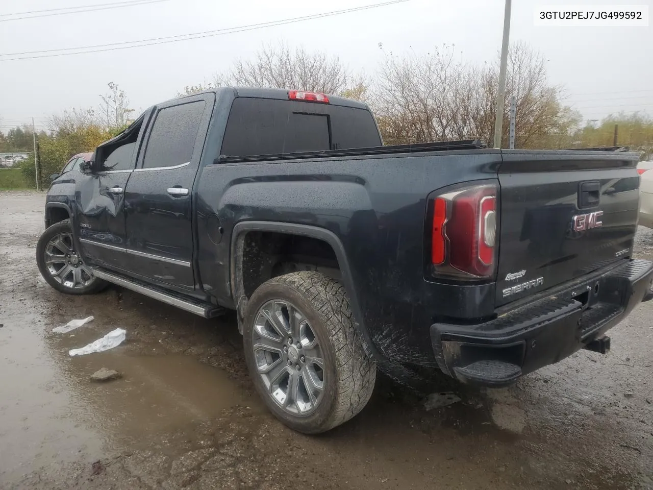 2018 GMC Sierra K1500 Denali VIN: 3GTU2PEJ7JG499592 Lot: 79523674