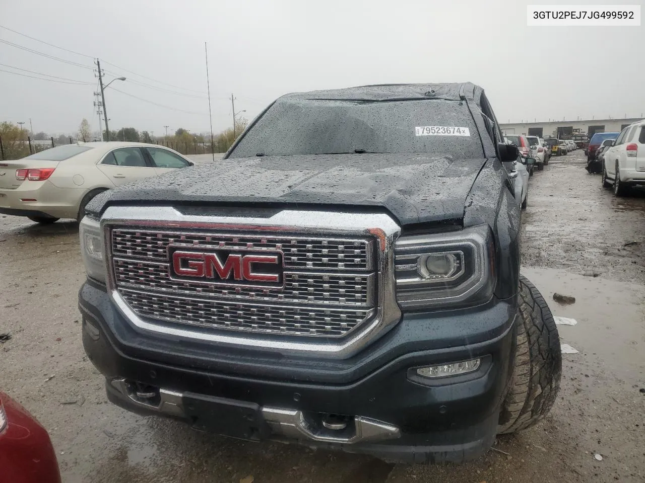 2018 GMC Sierra K1500 Denali VIN: 3GTU2PEJ7JG499592 Lot: 79523674