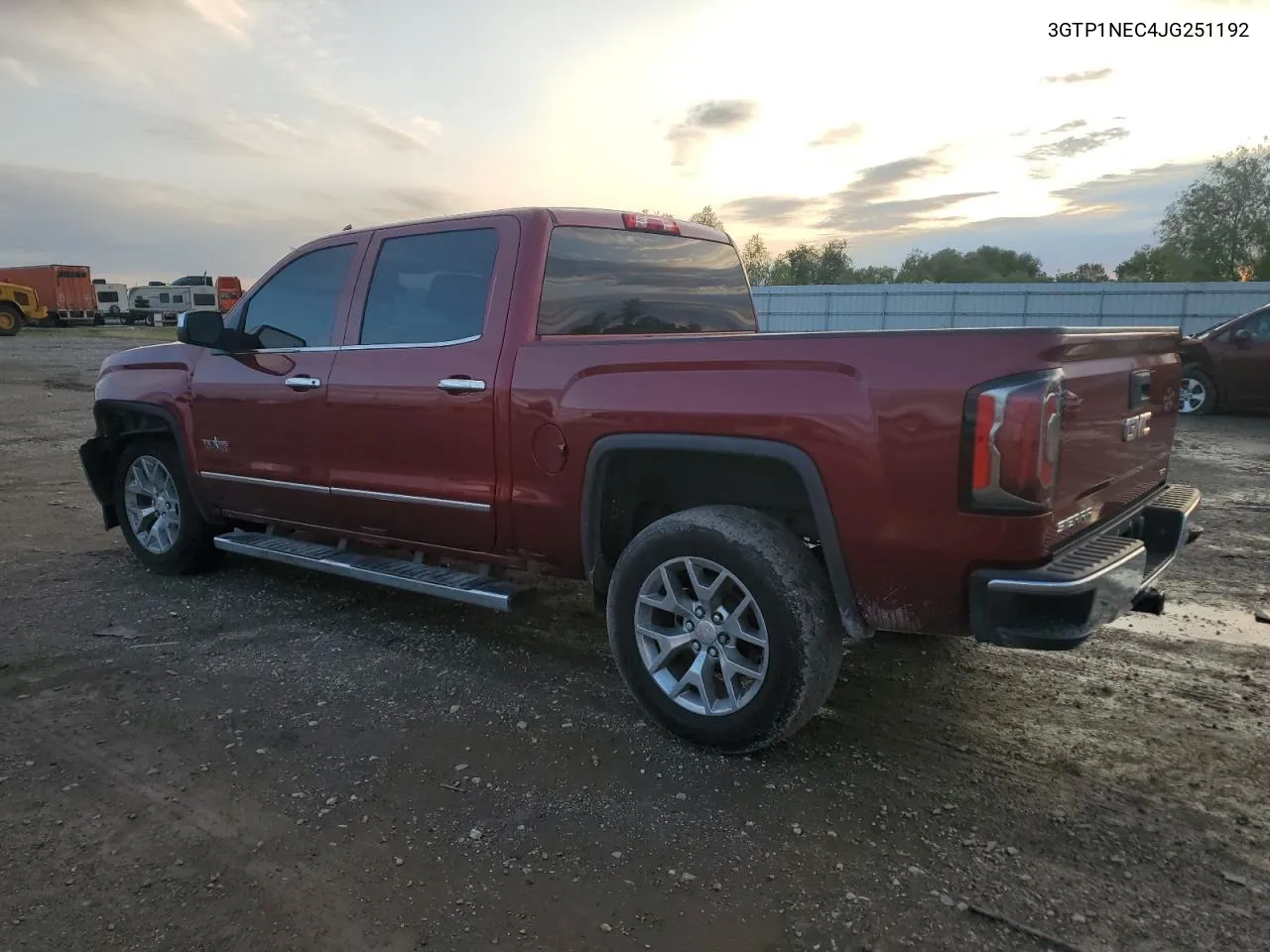 2018 GMC Sierra C1500 Slt VIN: 3GTP1NEC4JG251192 Lot: 79549054