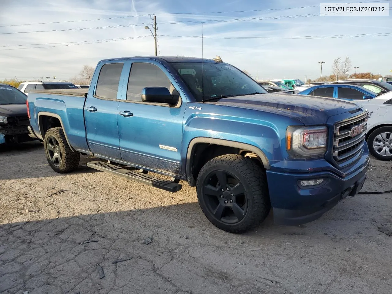 2018 GMC Sierra K1500 VIN: 1GTV2LEC3JZ240712 Lot: 80141654