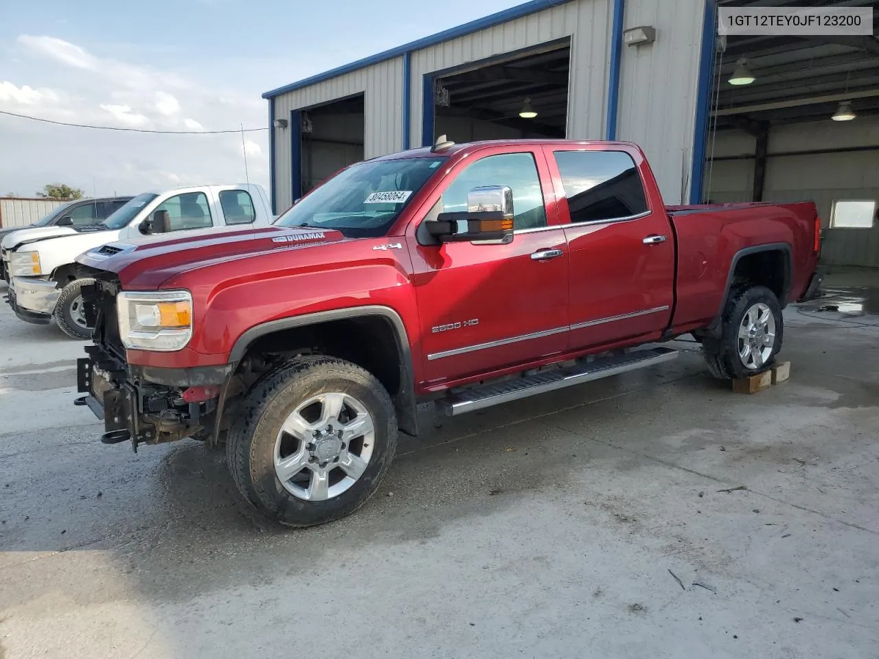 2018 GMC Sierra K2500 Slt VIN: 1GT12TEY0JF123200 Lot: 80458064