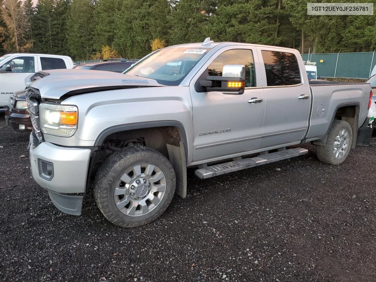 2018 GMC Sierra K2500 Denali VIN: 1GT12UEY0JF236781 Lot: 81812514