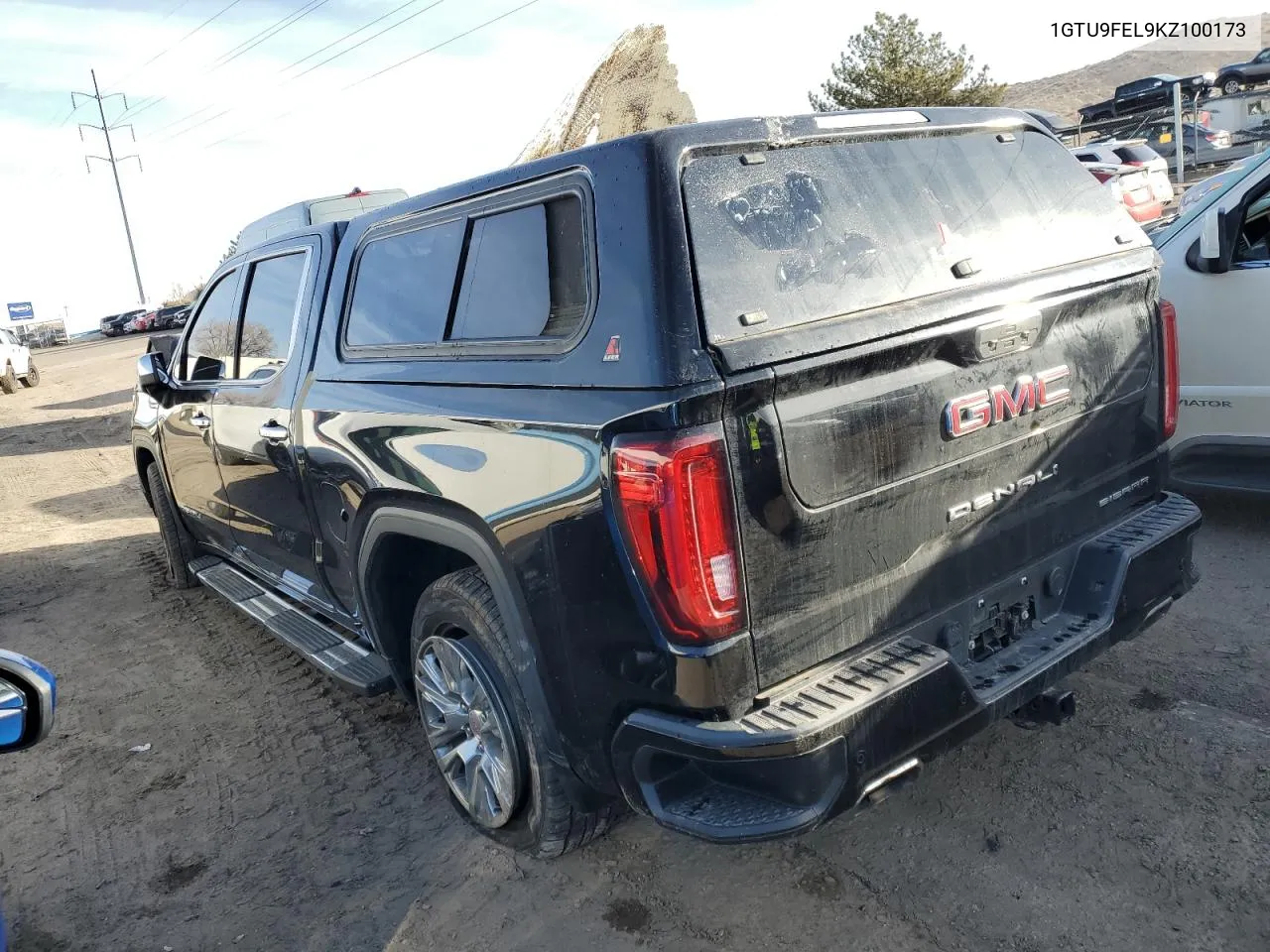 2019 GMC Sierra K1500 Denali VIN: 1GTU9FEL9KZ100173 Lot: 39757894