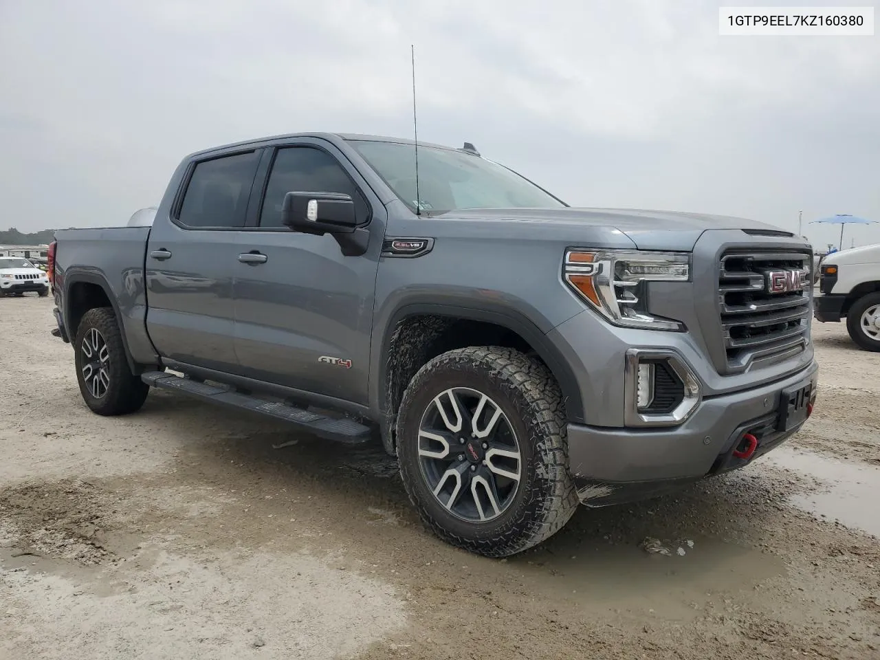 2019 GMC Sierra K1500 At4 VIN: 1GTP9EEL7KZ160380 Lot: 53607744