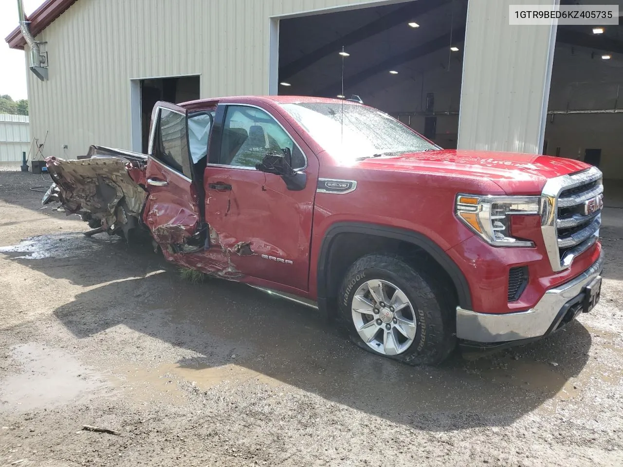 1GTR9BED6KZ405735 2019 GMC Sierra K1500 Sle