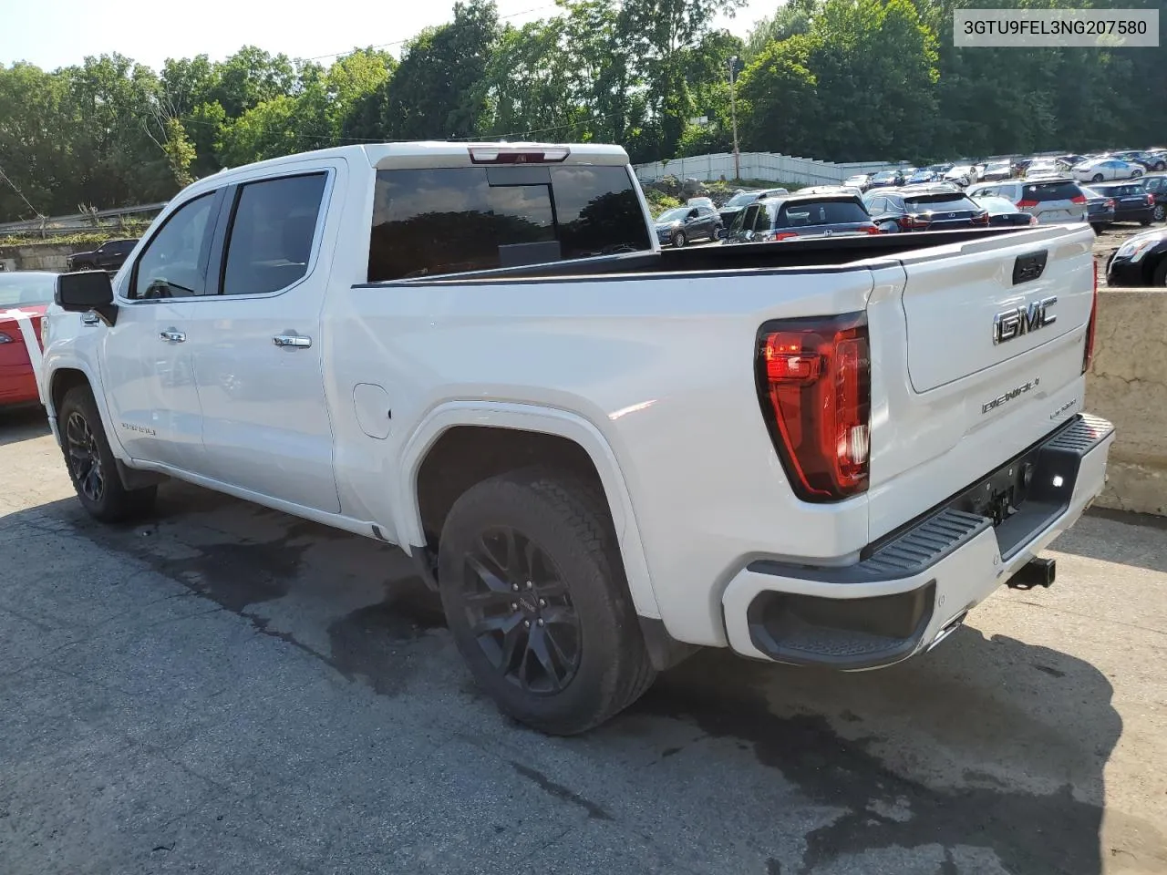 2019 GMC Sierra Limited K1500 Denali VIN: 3GTU9FEL3NG207580 Lot: 55450184