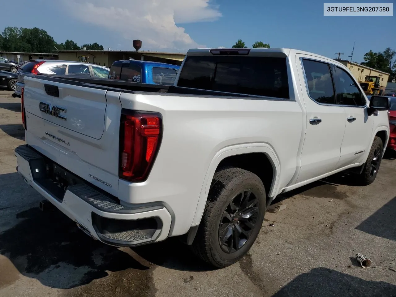 2019 GMC Sierra Limited K1500 Denali VIN: 3GTU9FEL3NG207580 Lot: 55450184