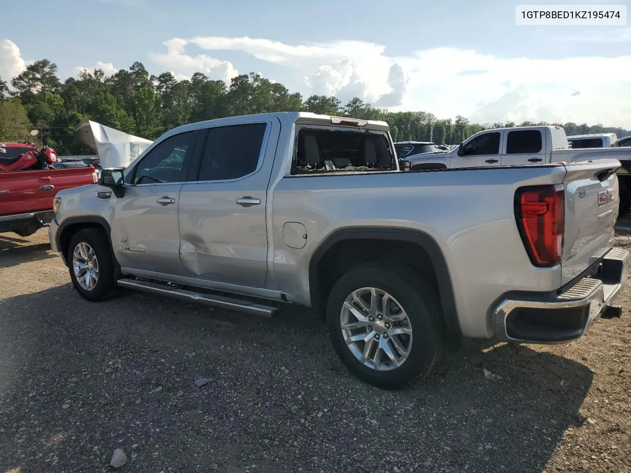 2019 GMC Sierra C1500 Sle VIN: 1GTP8BED1KZ195474 Lot: 57547784