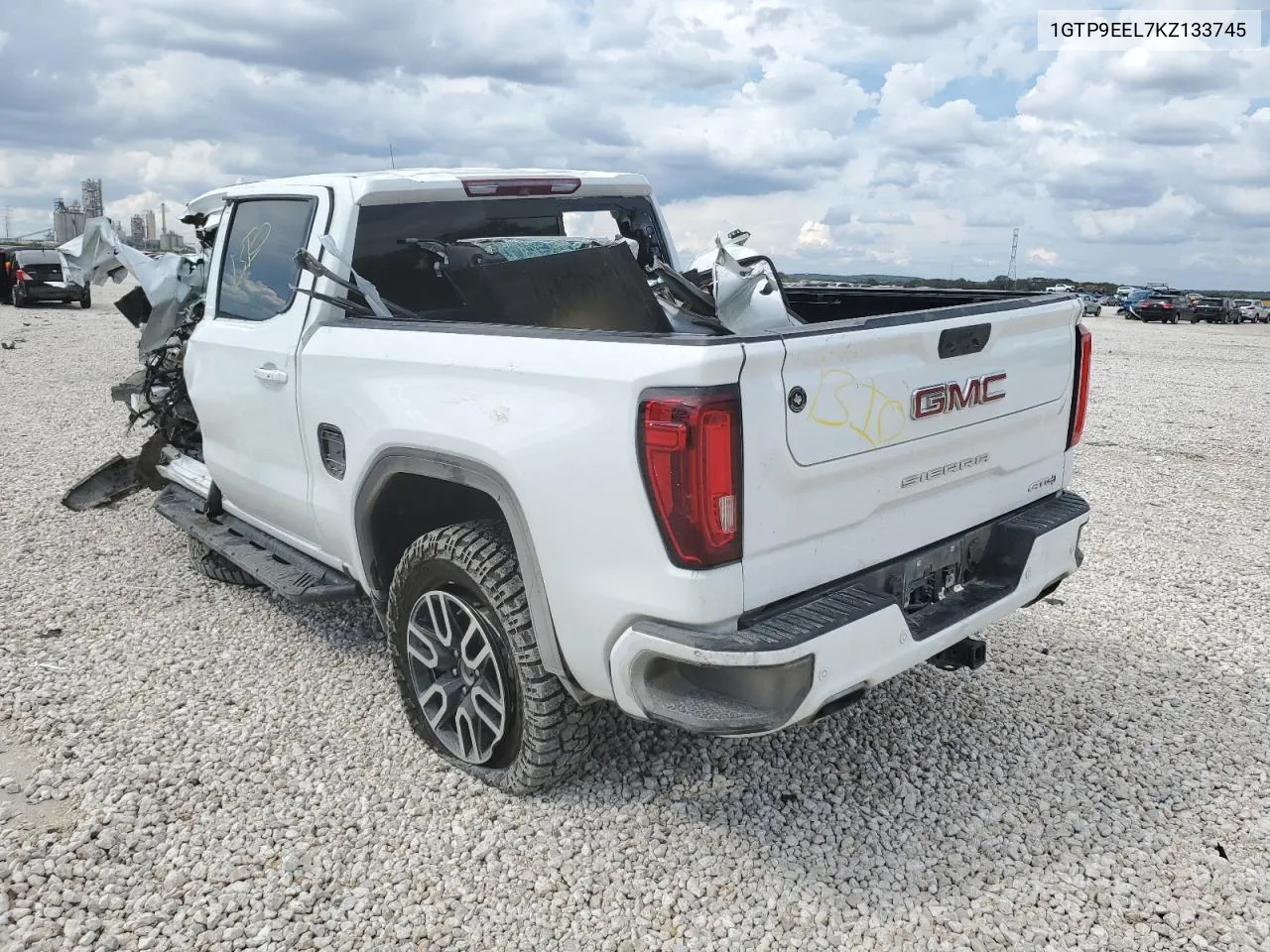 2019 GMC Sierra K1500 At4 VIN: 1GTP9EEL7KZ133745 Lot: 57740832