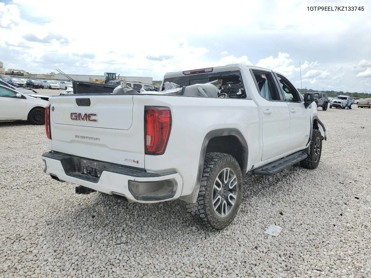 1GTP9EEL7KZ133745 2019 GMC Sierra K1500 At4