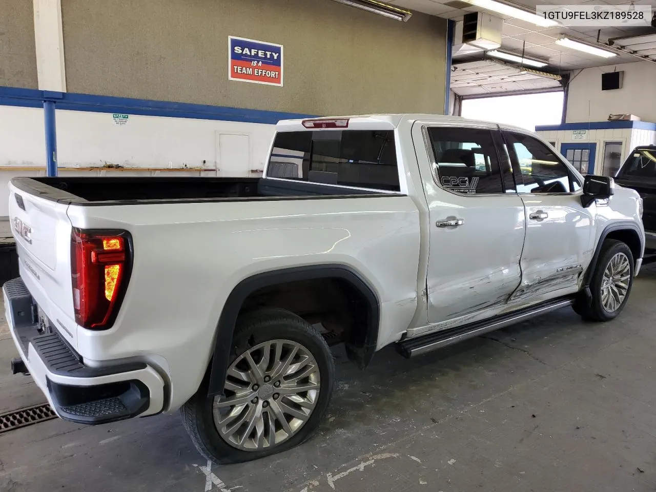 2019 GMC Sierra K1500 Denali VIN: 1GTU9FEL3KZ189528 Lot: 59091904