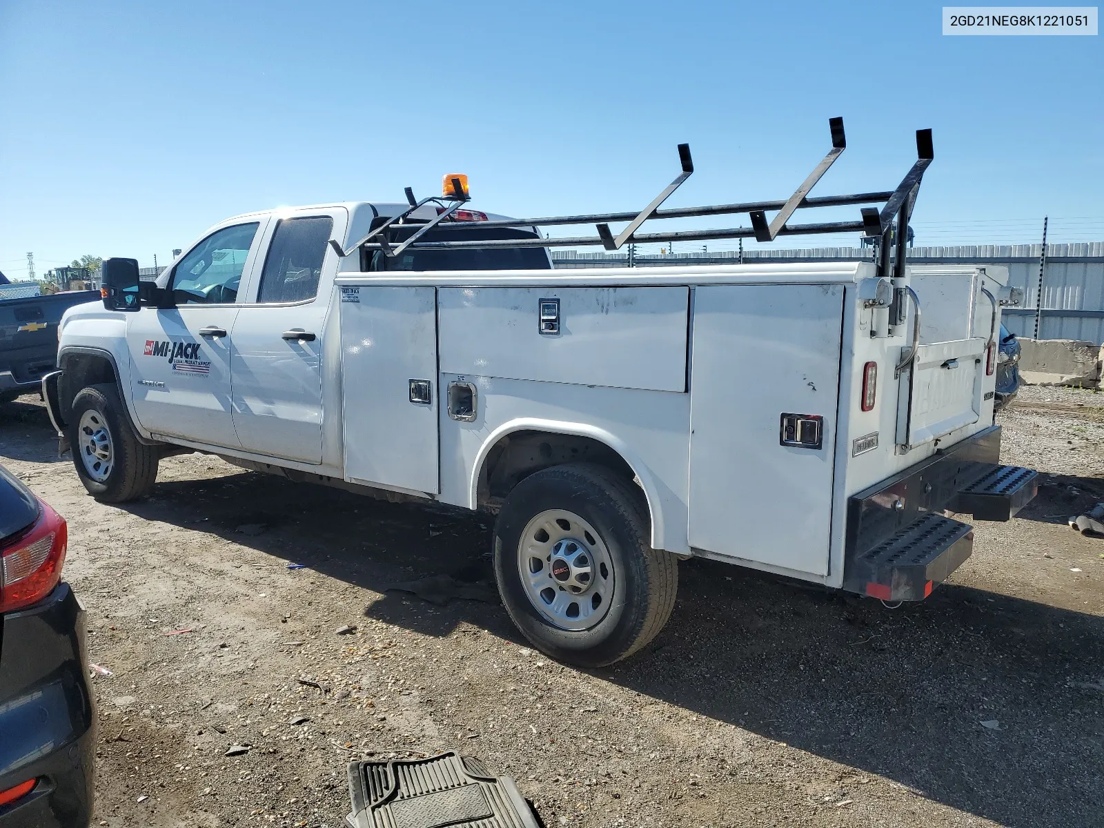 2019 GMC Sierra C2500 Heavy Duty VIN: 2GD21NEG8K1221051 Lot: 60326604