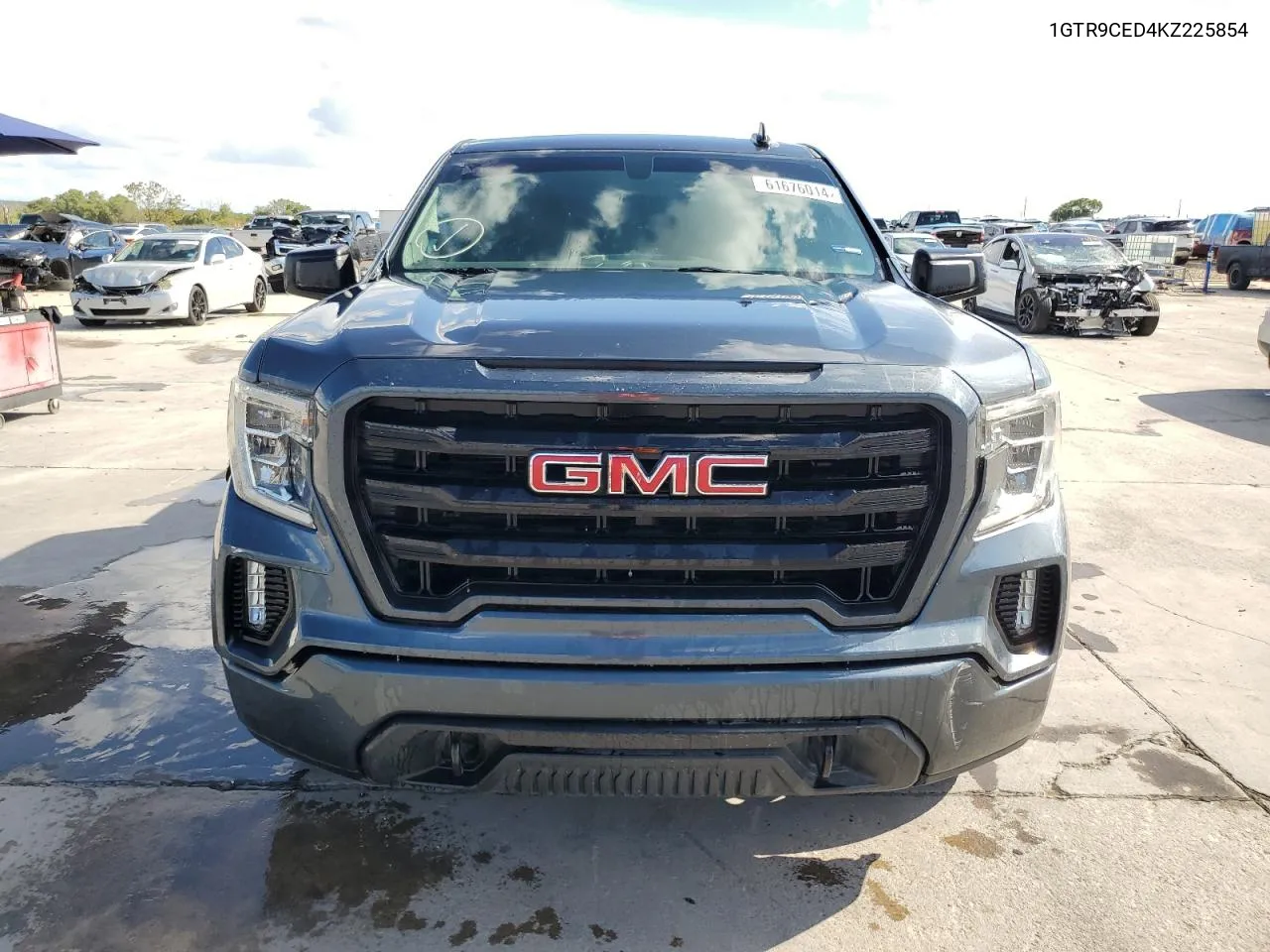 2019 GMC Sierra K1500 Elevation VIN: 1GTR9CED4KZ225854 Lot: 61676014