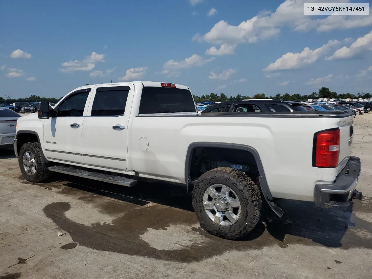 2019 GMC Sierra K3500 Slt VIN: 1GT42VCY6KF147451 Lot: 62475094