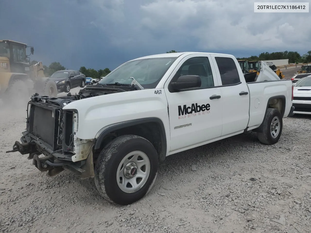 2019 GMC Sierra Limited C1500 VIN: 2GTR1LEC7K1186412 Lot: 62520184