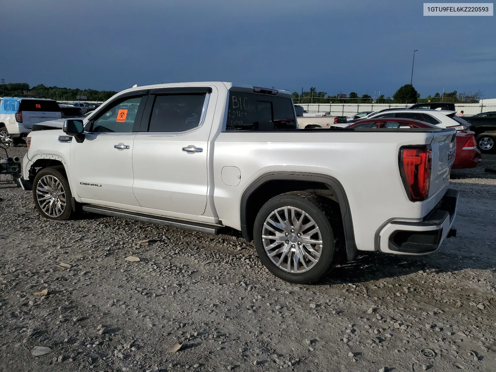 1GTU9FEL6KZ220593 2019 GMC Sierra K1500 Denali