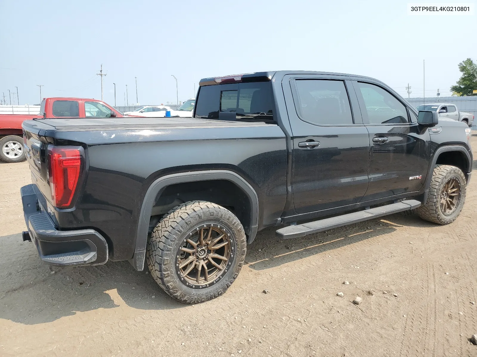 2019 GMC Sierra K1500 At4 VIN: 3GTP9EEL4KG210801 Lot: 64424184