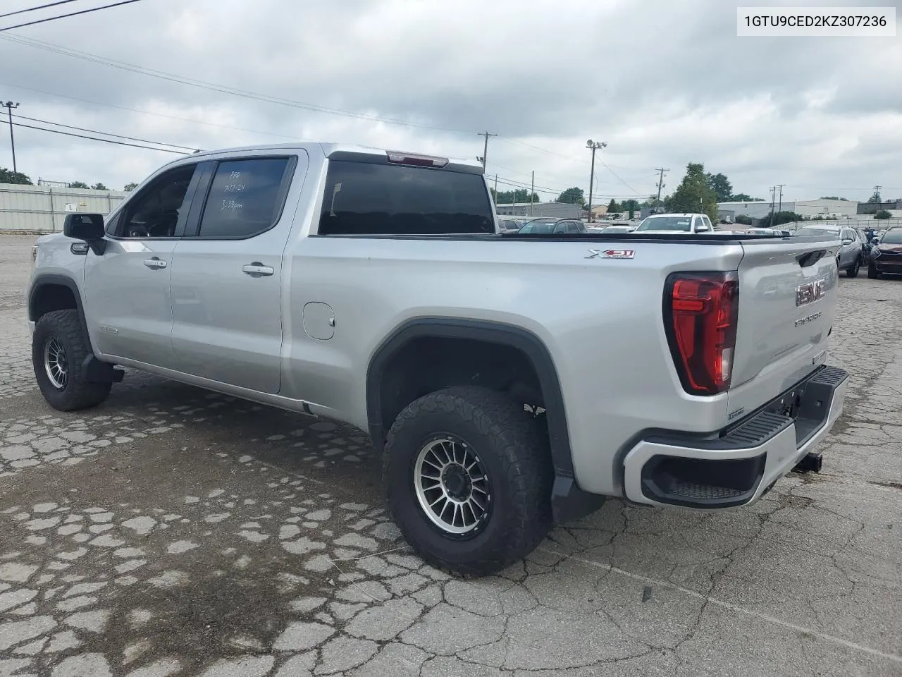 1GTU9CED2KZ307236 2019 GMC Sierra K1500 Elevation