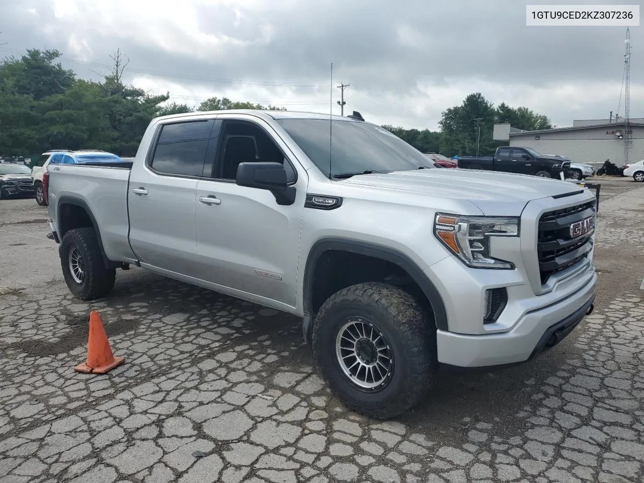 1GTU9CED2KZ307236 2019 GMC Sierra K1500 Elevation