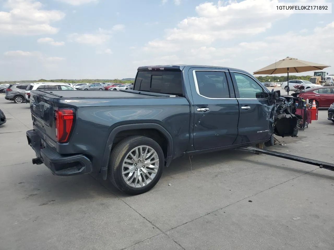 2019 GMC Sierra K1500 Denali VIN: 1GTU9FEL0KZ171892 Lot: 65217624