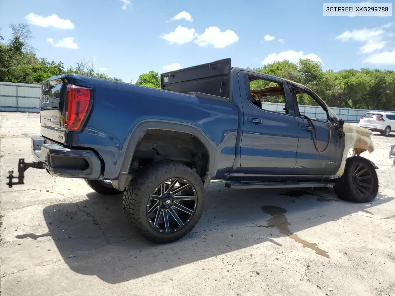 2019 GMC Sierra K1500 At4 VIN: 3GTP9EELXKG299788 Lot: 65250494