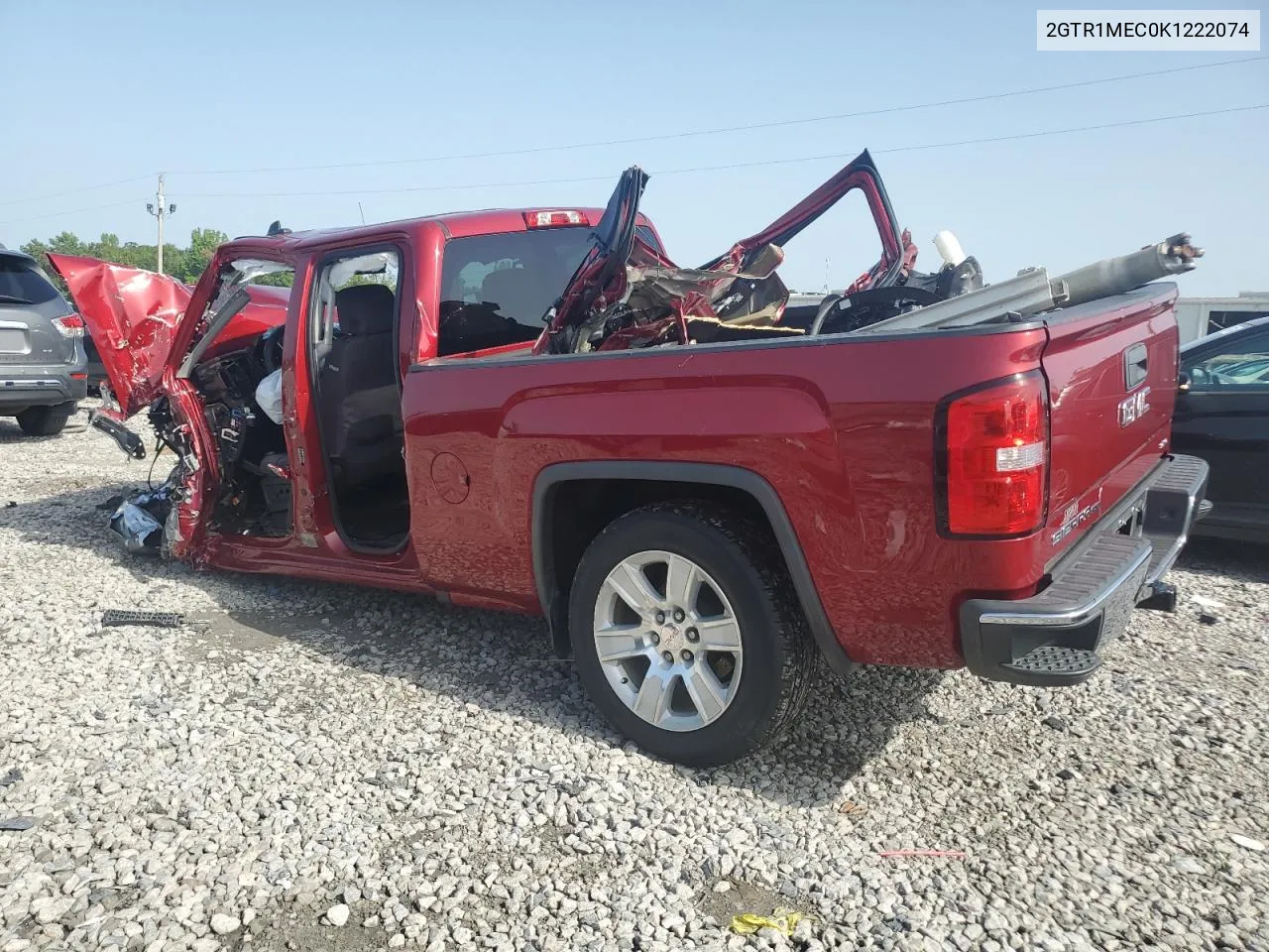 2019 GMC Sierra Limited C1500 Sle VIN: 2GTR1MEC0K1222074 Lot: 65802194